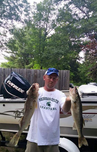 Detroit River Walleye fishing at its best